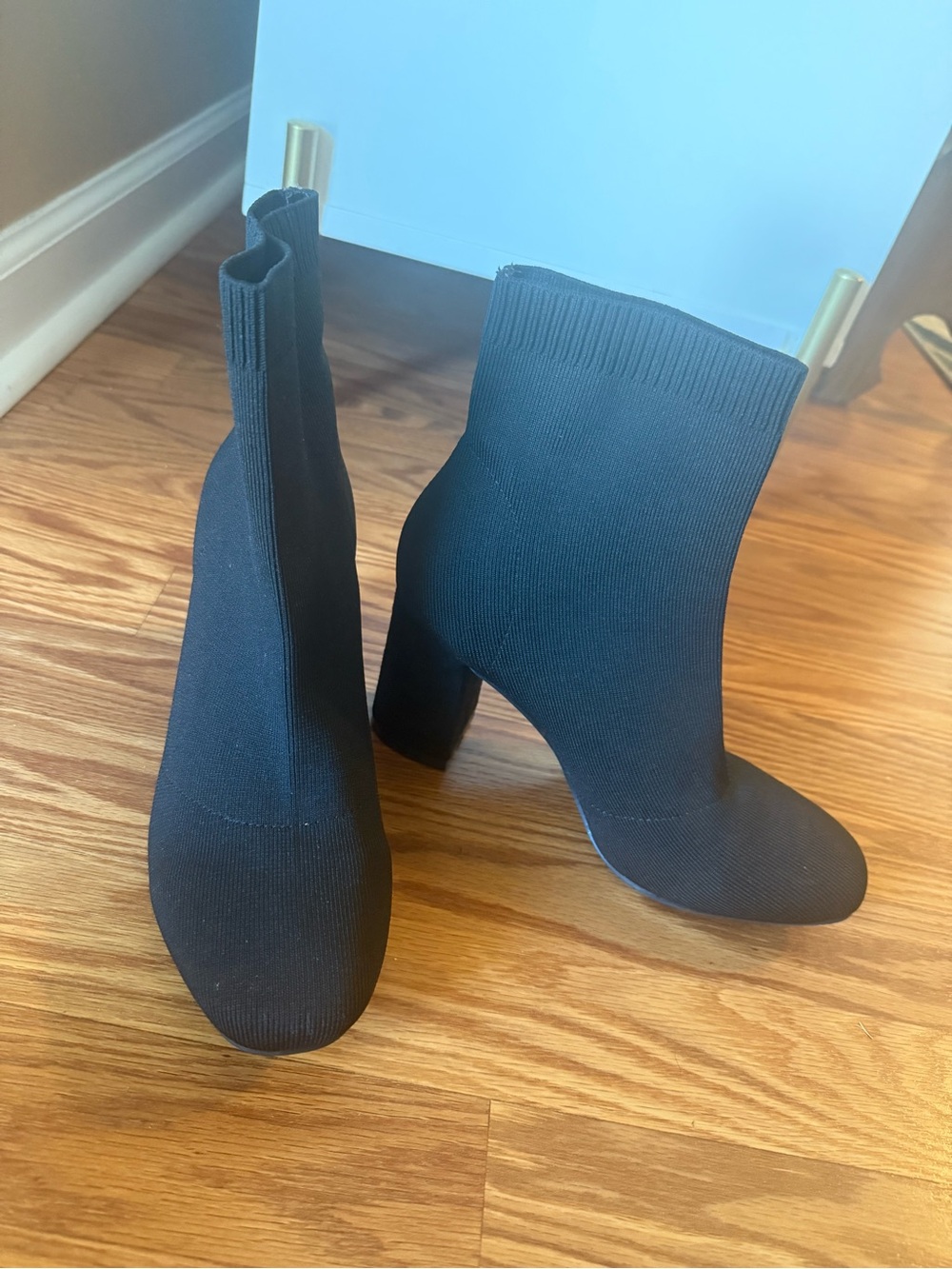 MIA Erika Stretch Knit Sock Booties